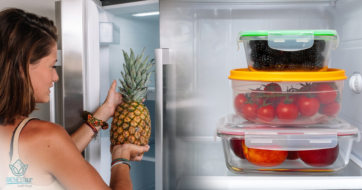 Porque no debes guardar verduras en bolsas de plástico dentro del  refrigerador
