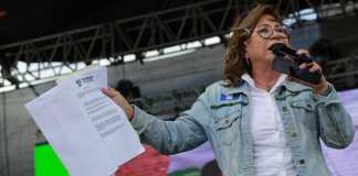 Sandra Torres aún no se pronuncia con relación a si respeta los resultados de la segunda vuelta presidencial.