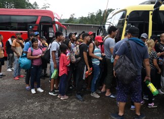 El Instituto Guatemalteco de Migración (IGM) dio a conocer, este viernes 25 de agosto, que recibió información sobre un grupo masivo de migrantes provenientes de Honduras. Foto La Hora/IGM