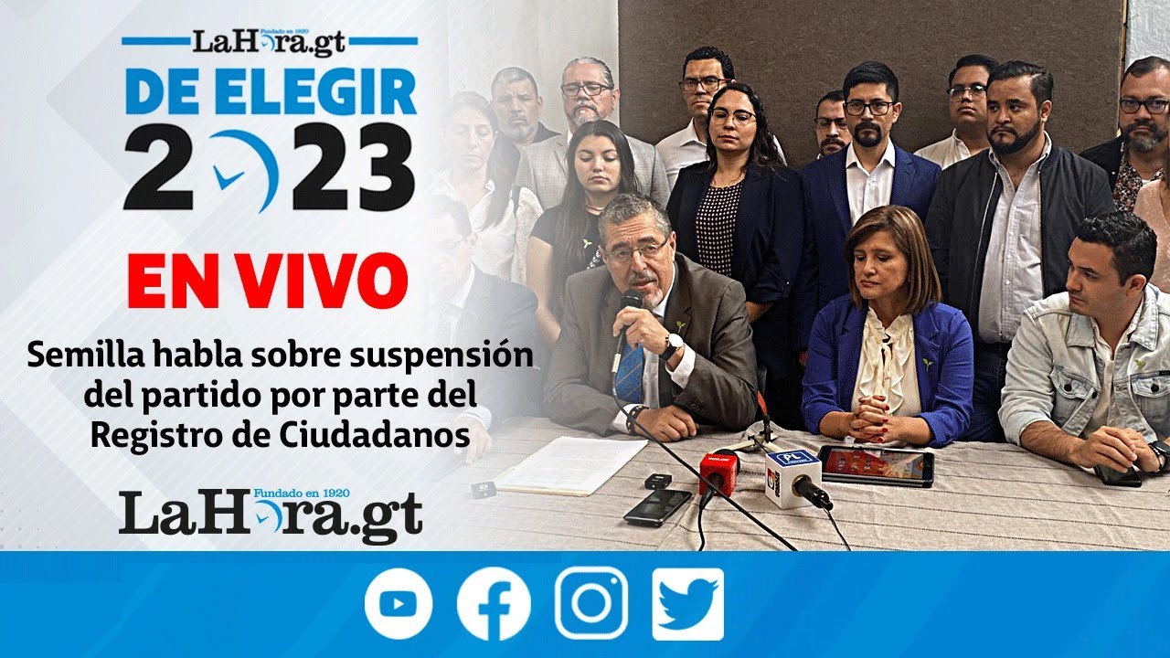 EN VIVO: Semilla brinda conferencia tras suspensión provisional de partido y oficialización de resultados