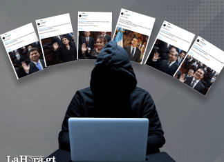 El usuario de X identificado como ¡Yes Master! Publicó un comentario referente a los Magistrados del TSE. Foto La Hora/Roberto Altán