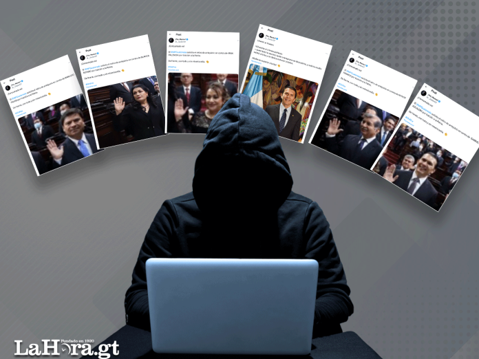 El usuario de X identificado como ¡Yes Master! Publicó un comentario referente a los Magistrados del TSE. Foto La Hora/Roberto Altán