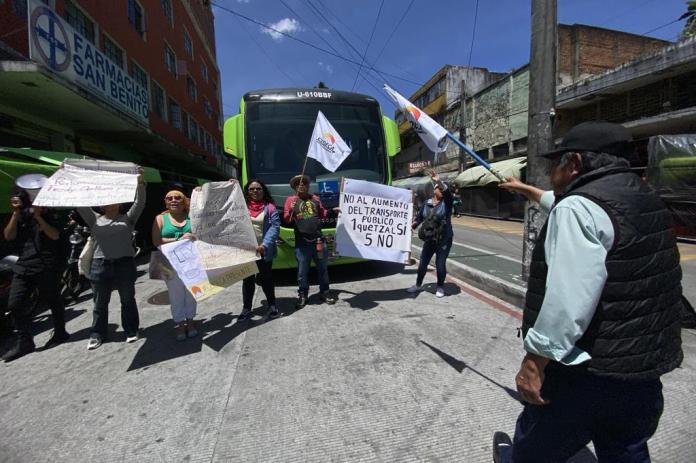 Esta mañana la movilidad de los guatemaltecos fue limitada por el movimiento Codeca
