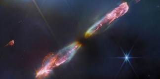 Mirada de alta resolución en infrarrojo cercano del telescopio espacial James Webb. Foto La Hora/DPA