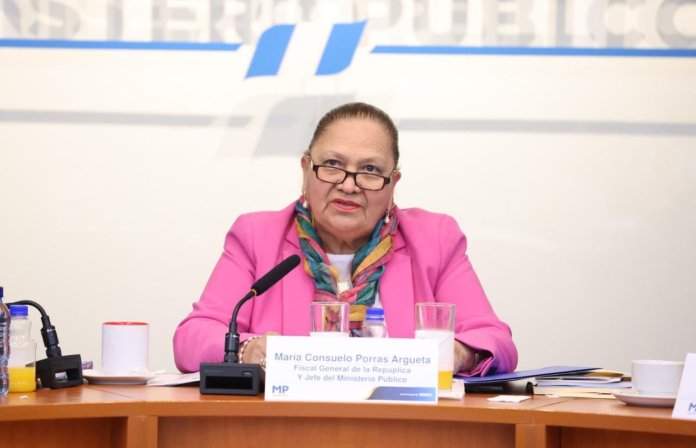 Consuelo Porras, fiscal general del Ministerio Público. Foto La Hora/MP