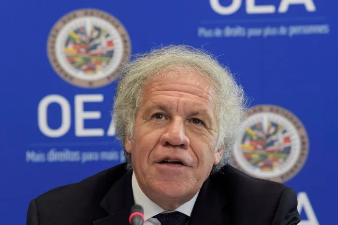 Luis Almagro, secretario general de la Organización de los Estados Americanos (OEA).