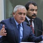 Otto Pérez Molina no canceló Q4 millones en concepto de reparación digna. Foto La Hora: Archivo