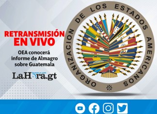 OEA dará a conocer informe de Almagro sobre Guatemala.