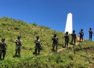 Ejército y PNC mantienen patrullajes en área fronteriza . Foto: Ejército de Guatemala