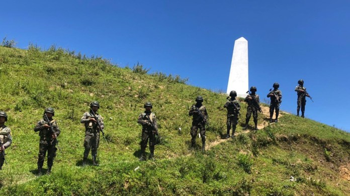 Ejército y PNC mantienen patrullajes en área fronteriza . Foto: Ejército de Guatemala