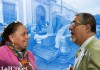 En la foto, Consuelo Porras, fiscal general del Ministerio Público y Bernardo Arévalo presidente electo de Guatemala.
