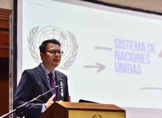 Marco Feoli, jefe de la delegación de la STP que visitará Guatemala.