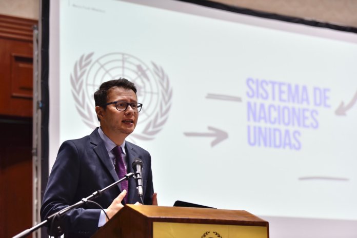 Marco Feoli, jefe de la delegación de la STP que visitará Guatemala.