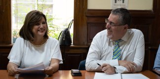 Karin Herrera y Bernardo Arévalo, binomio presidencial electo para el periodo 2024-2028.