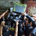 El 30 de septiembre, fiscales del MP extrajeron cajas electorales del TSE. Foto La Hora TSE