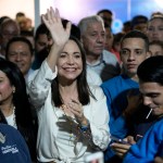 La líder política venezolana María Corina Machado
