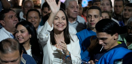 La líder política venezolana María Corina Machado