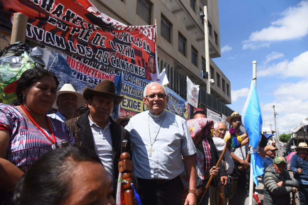 Ramizzini resaltó la persistencia y llamo a la unión en la población guatemalteca.