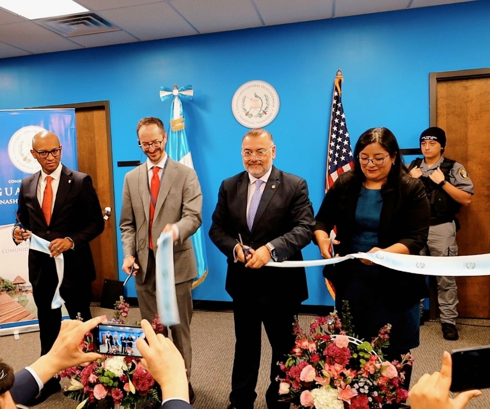 Inauguran Consulado General de Guatemala en Nashville, Tennessee, EE