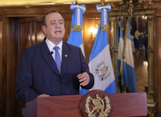 Alejando Giammattei llamó a una tregua al presidente electo, Bernardo Arévalo.