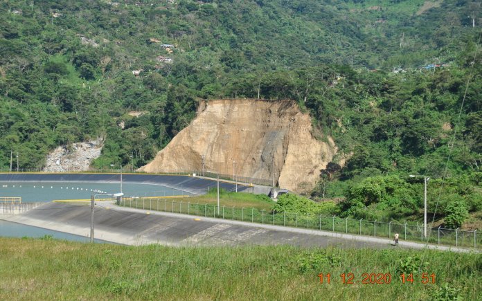 Hidroeléctrica Xacbal, en Quiché. Foto La Hora/GEOTEC