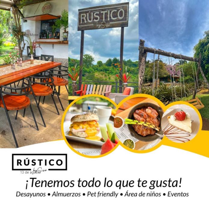 Restaurante Rústico/Redes Sociales