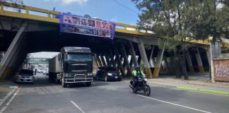 La Policía Nacional Civil (PNC) informó que se habilitó el tránsito vehicular en la Calzada Raúl Aguilar Batres