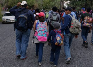 Dentro de los índices, se encuentan niños, niñas y adolescentes que son y no son acompañados por adultos o familia. Foto: Diario de Centro América.