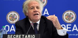Luis Almagro, secretario general de la OEA. Foto: Agencia EFE