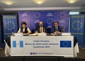 La Misión de Observación Electoral de la Unión Europea (MOE-UE) dio a conocer su informe de la labor que efectuó en Guatemala durante los ultimos comicios.
