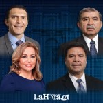 En la foto Gabriel Aguilera, Mynor Custodio, Irma Palencia y Ranulfo Rojas, magistrados titulares del TSE.