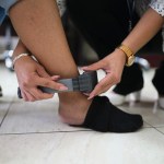 Brazalete de control telemático.