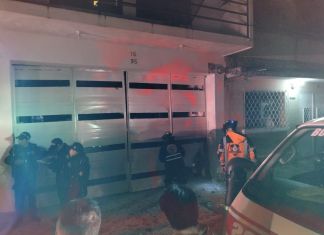 Los investigadores procesaron una escena del crimen ubicada a inmediaciones de La Parroquia. Foto: Bomberos Voluntarios
