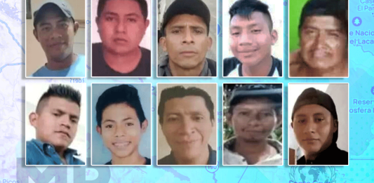 10 hombres originarios de Cuyotenango, Suchitepéquez, que tenían planificado visitar varios municipios de la zona fronteriza en el territorio mexicano. Foto La Hora