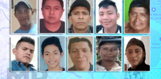 10 hombres originarios de Cuyotenango, Suchitepéquez, que tenían planificado visitar varios municipios de la zona fronteriza en el territorio mexicano. Foto La Hora