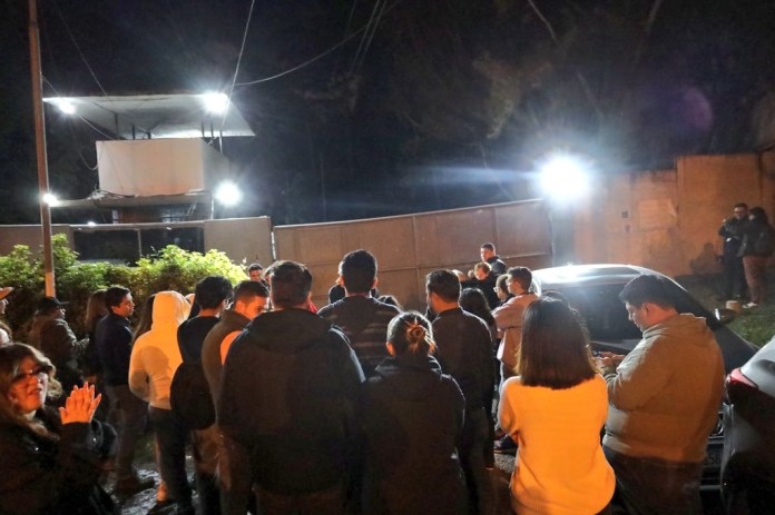 Los detenidos salieron el pasado 27 de noviembre. Créditos: Román Castellanos / La Hora