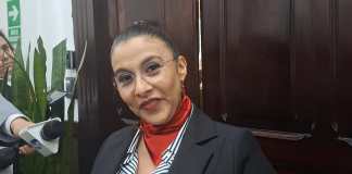 La presidenta del Congreso, Shirley Rivera, canceló la reunión con la pesquisidora contra el vicepresidente, Guillermo Castillo. Foto: La Hora