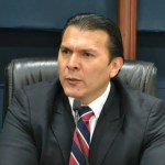 Gabriel Aguilera, magistrado del Tribunal Supremo Electoral (TSE).