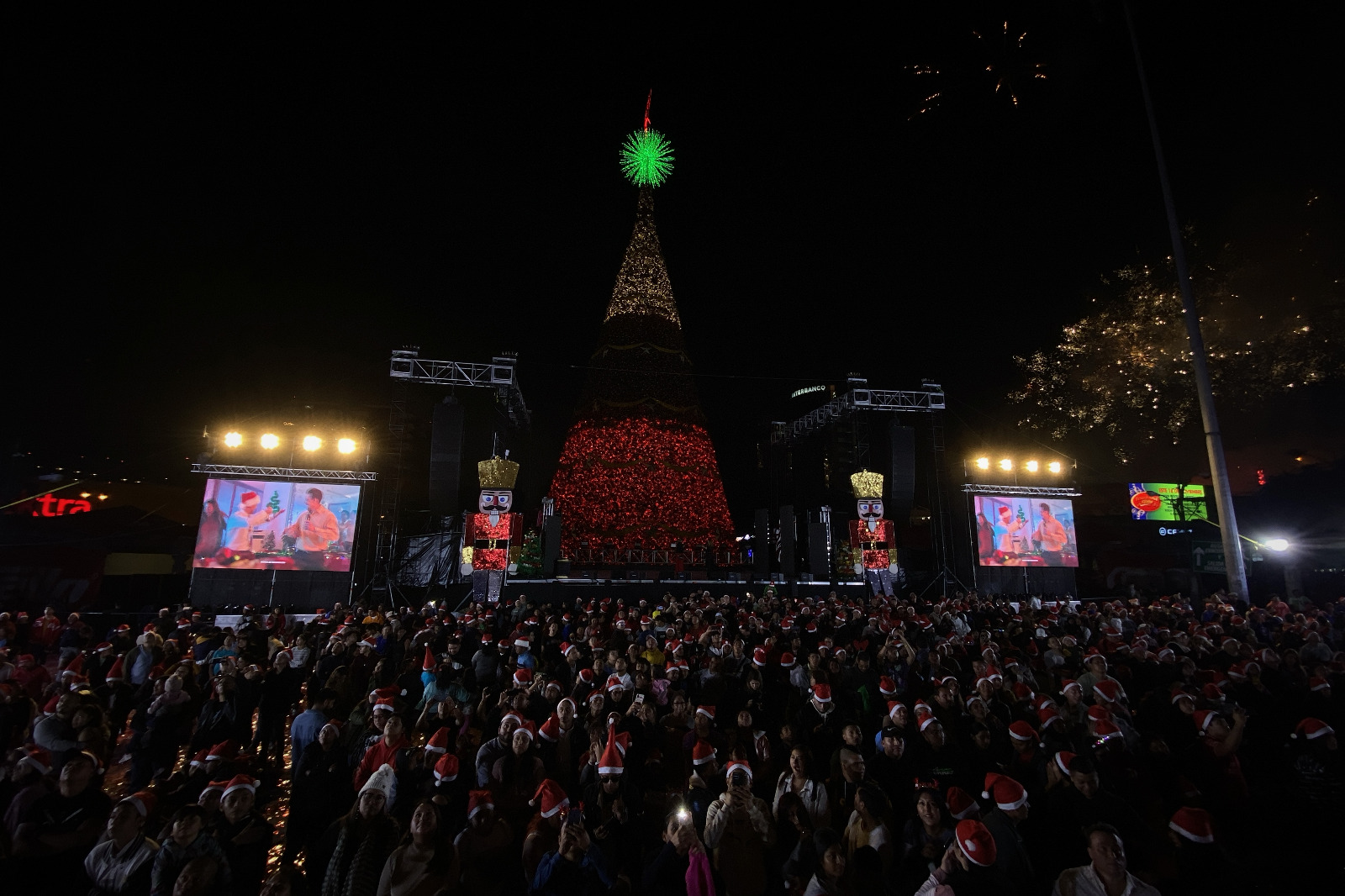 Árbol Gallo 2023 La magia de la Navidad quedó inaugurada con el