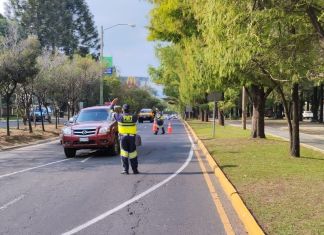 Bulevar Vista Hermosa: PMT anuncia cambios viales durante 45 días En el bulevar Vista Hermosa pasan alrededor de 71 mil vehículos diarios. (Foto La Hora: Cortesía, PMT)
