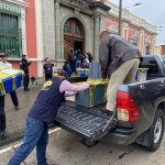 Secuestro de actas electorales.