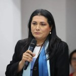 Blanca Alfaro, presidenta del Tribunal Supremo Electoral (TSE).