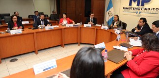 Reunión entre la Fiscal General y fiscales de Distrito. Foto: Ministerio Público / La Hora