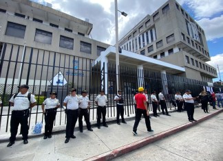 Sede central del Ministerio Público. El ente investigador ha acelerado investigaciones en contra de algunos partidos, pero retardado otras. Foto La Hora/José Orozco.