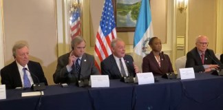 La delegación bicameral del Congreso de Estados Unidos, estuvo de visita en Guatemala.