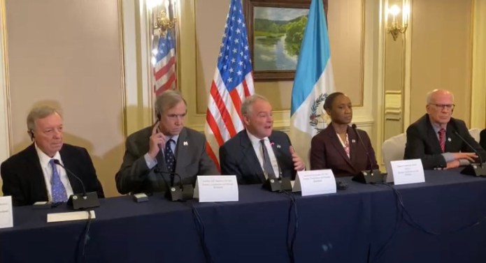 La delegación bicameral del Congreso de Estados Unidos, estuvo de visita en Guatemala.