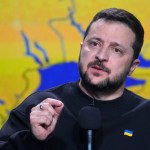 El presidente ucraniano Volodímir Zelenski.