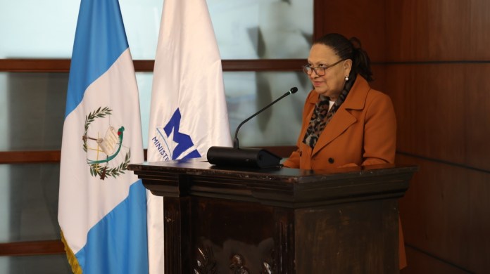 María Consuelo Porras, Fiscal General y jefa del Ministerio Público (MP).