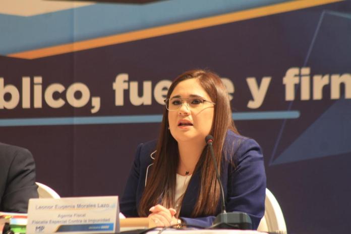 La fiscal Leonor Eugenia Morales Lazo resaltó que el partido Movimiento Semilla cometió irregularidades en la adhesión de firmas. Foto: José Orozco
