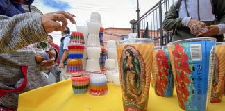 Este 12 de diciembre es la festividad de la Virgen de Guadalupe, en su honor se realizarán varias actividades en el templo en zona 1. Foto La Hora: José Orozco